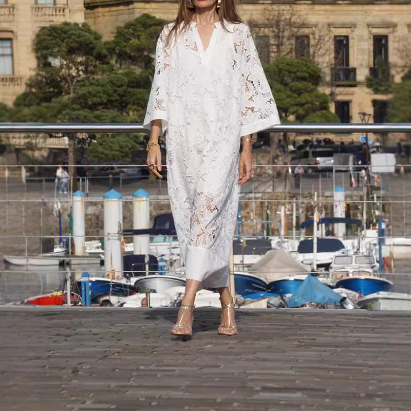 Linda™ - Comfy Lace Dress - Bandorial