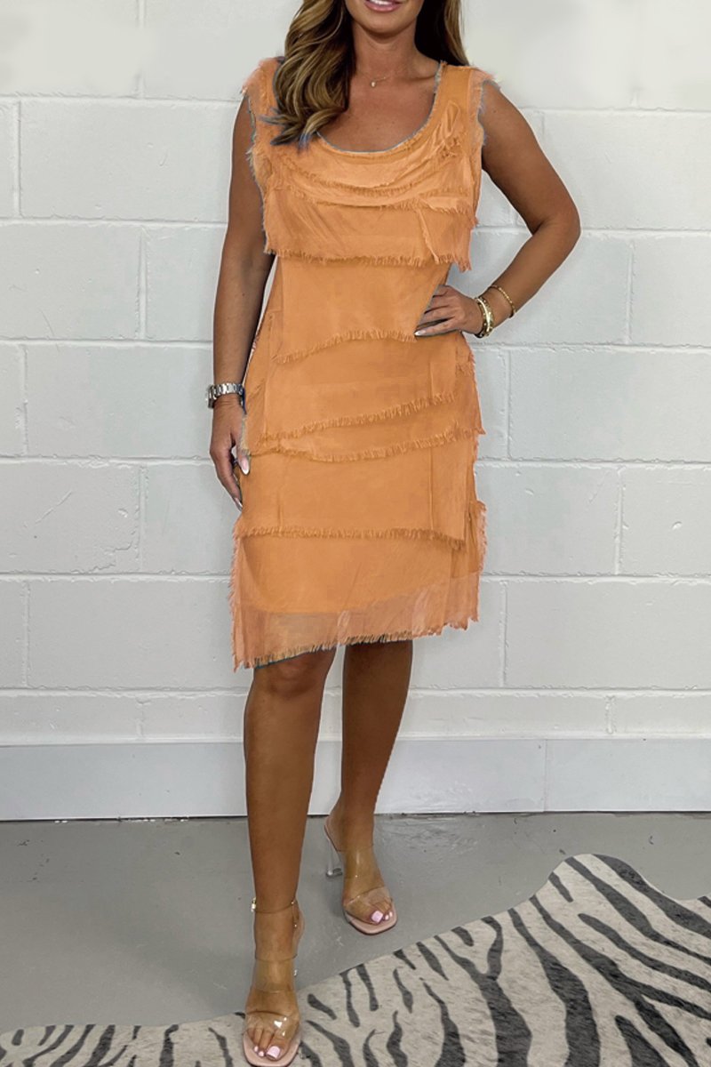 Roxanne™ - Chic Sleeveless Dress - Bandorial