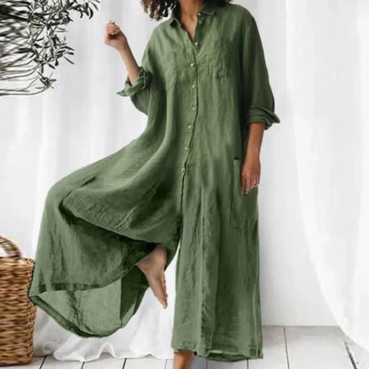 Riley™ - Comfortable Loose Jumpsuit - Bandorial