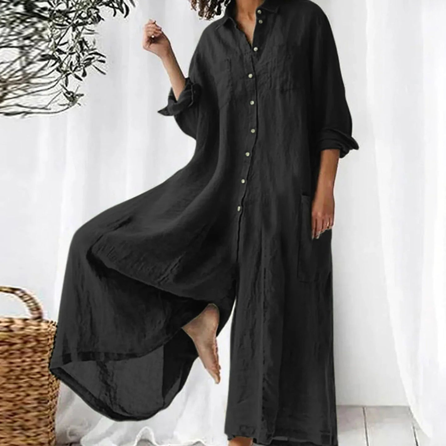 Riley™ - Comfortable Loose Jumpsuit - Bandorial