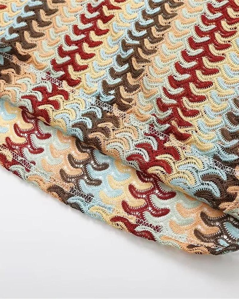 Andie™ - Chic V-Neck Dress - Bandorial