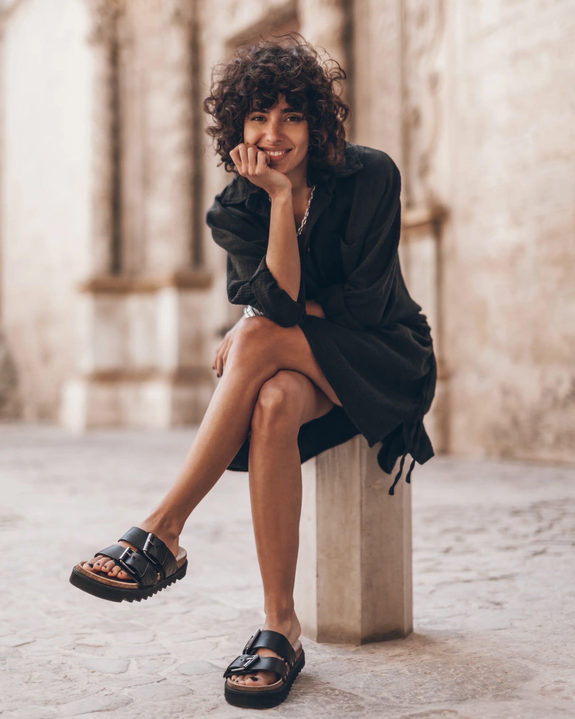 Quinn™ - Classic Shirt Dress - Bandorial