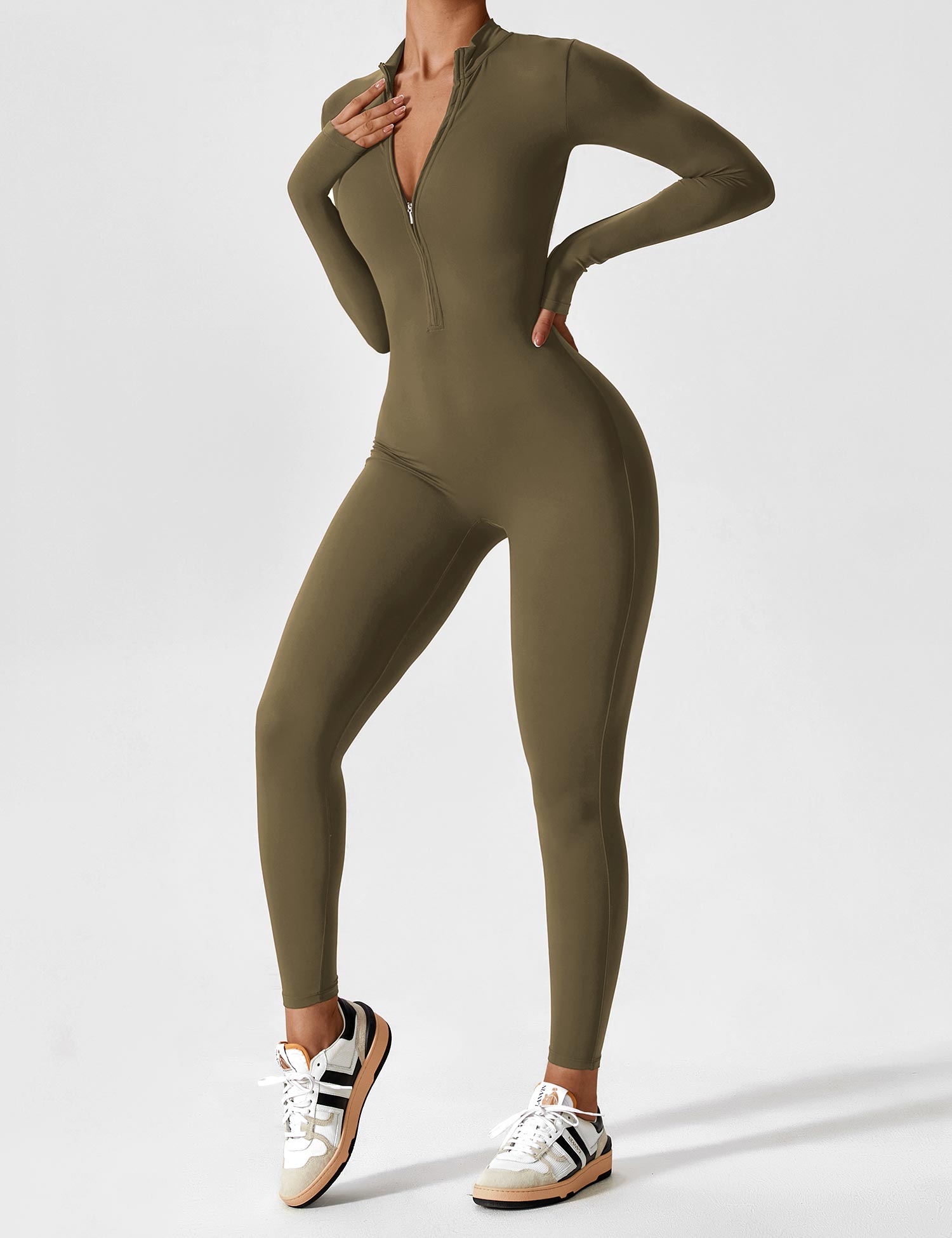 Anna™ -  Zipper Jumpsuit - Bandorial