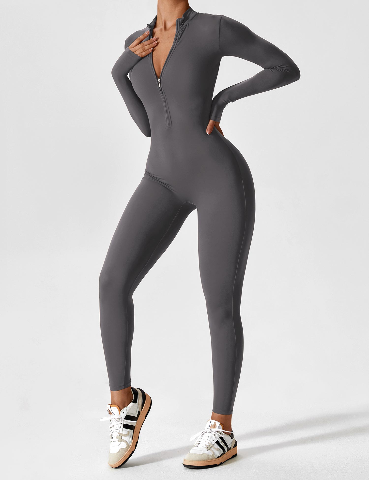 Anna™ -  Zipper Jumpsuit - Bandorial